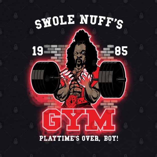 Swole Nuff's Gym 1985 - Playtime's Over, Boy! by BigG1979